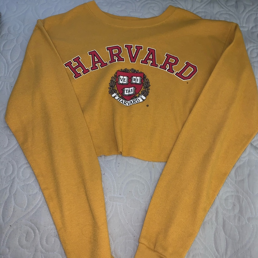 Long sleeve crop top